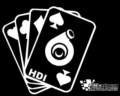 Sticker carte hdi