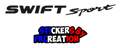 sticker Suzuki swift sport en ligne