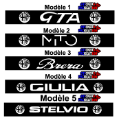 Bandeau Pare soleil Alfa Romeo Divers modèles v2