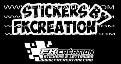 Sticker FK Création 2018