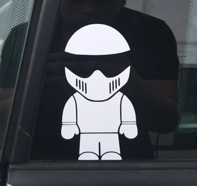 Sticker stig