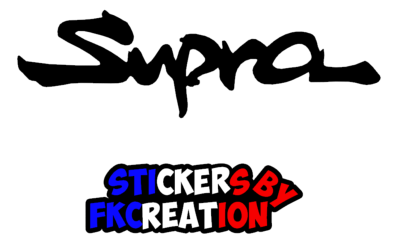 sticker supra