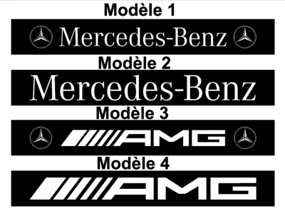 Bandeau Pare soleil Mercedes Benz AMG