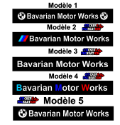 Bandeau Pare soleil bmw Bavarian Motor works