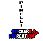 Sticker Pirelli Vertical
