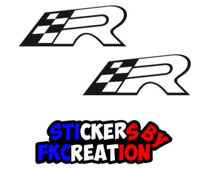 Sticker logo R cupra 