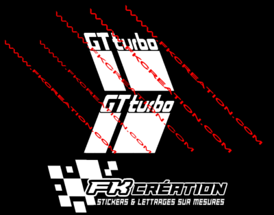 Kit sticker GT Trubo