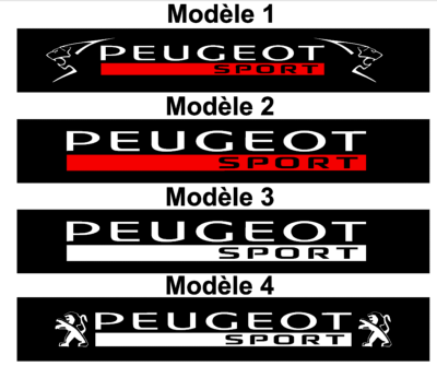 Bandeau Pare soleil peugeot sport v4