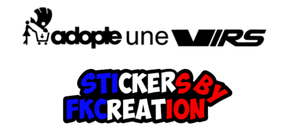 Sticker Adopte une vrs