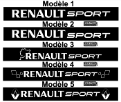 Bandeau Pare soleil Renault sport 