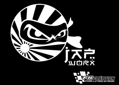 Sticker Soleil japonais worx